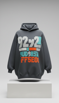 Heavyweight Graphic Hoodie with Bold Print